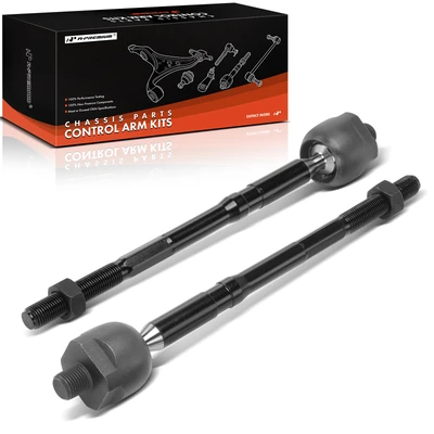 2 Pcs Front Inner Steering Tie Rod End