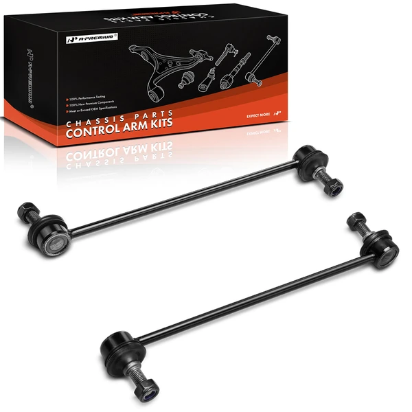 Sway Bar Link Kit Front Driver & Passenger A-Premium APCA8845