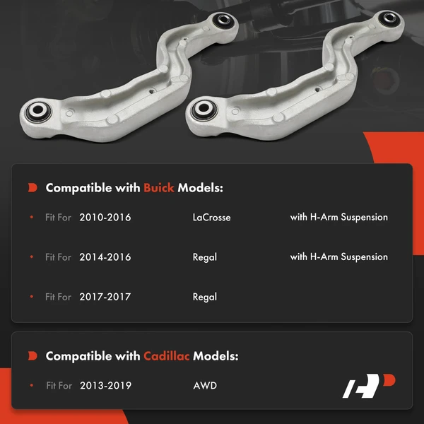 2-Pc Lateral Arm, Rear Driver & Passenger Upper Rearward A-Premium APCA6085