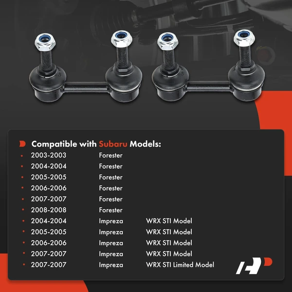 Sway Bar Link Rear Driver & Passenger A-Premium APCA7892