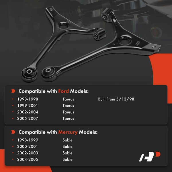 2-Pc Suspension Control Arm, Front Driver & Passenger Lower A-Premium APCA8857