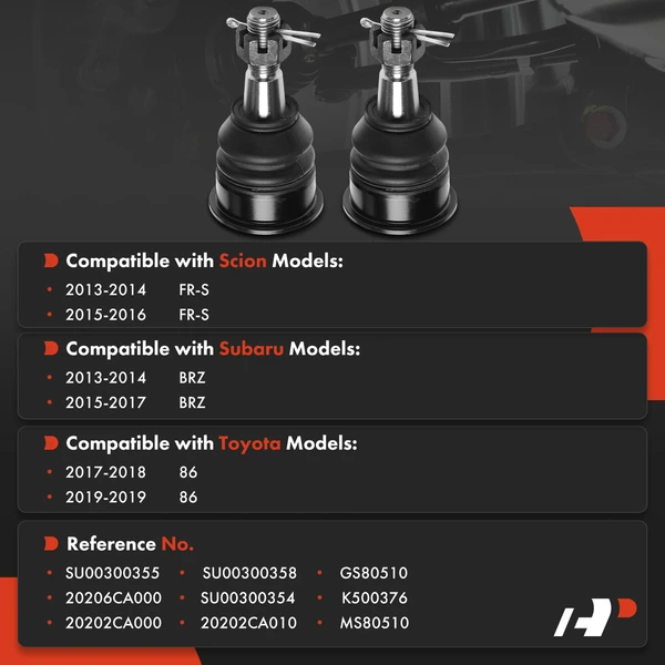 Ball Joint Kit Front Lower A-Premium APCA8858