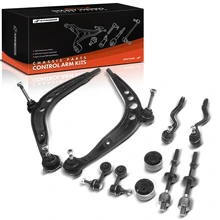 1992-1997 BMW 318is A Set of 8 Control Arm Ball Joint Sway Bar Link Tie Rod End Kit Front, Inner & Outer A-Premium APCA3497