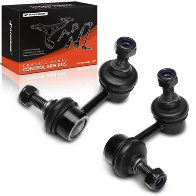 2 Pcs Front Driver & Passenger Suspension Stabilizer Bar Link