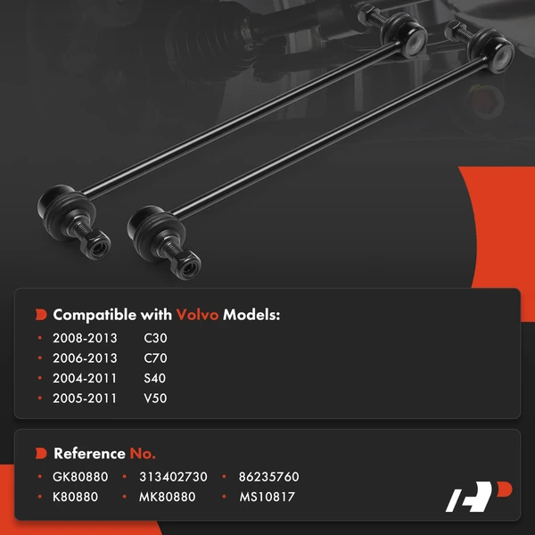 Sway Bar Link Front Driver & Passenger A-Premium APCA8862