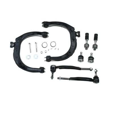 2003-2008 Isuzu Ascender A Set of 8 Control Arm Ball Joint and Tie Rod End Kit Front Side A-Premium APCA3500