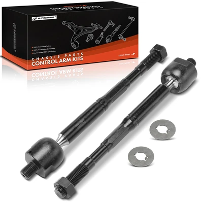 2 Pcs Front Driver & Passenger Inner Tie Rod End