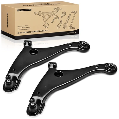 2 Pcs Front Lower Control Arm & Ball Joint Assembly