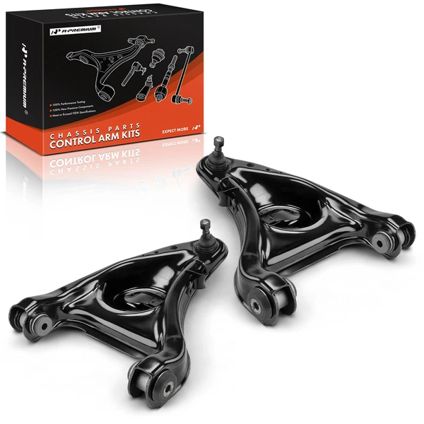 1995-2002 Ford Crown Victoria 2-Pc Control Arm & Ball Joint Assembly, Front Side with Ball Joint A-Premium APCA8856