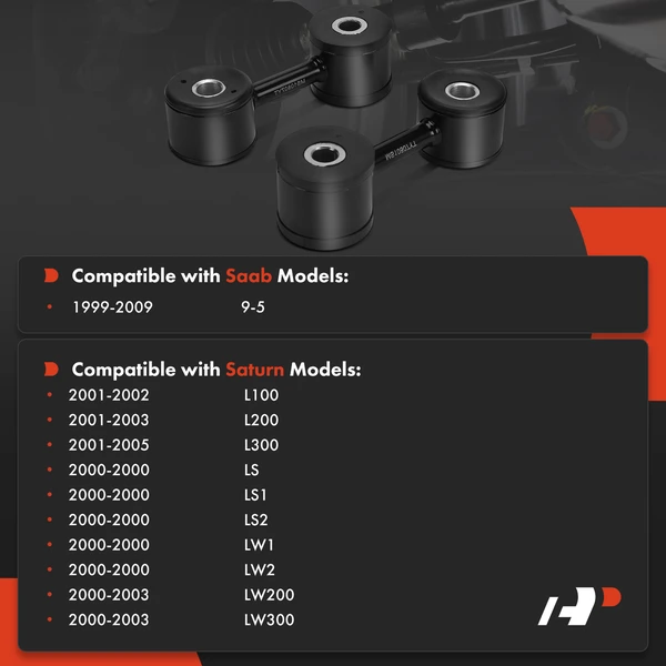 Sway Bar Link Rear Driver & Passenger A-Premium APCA7896