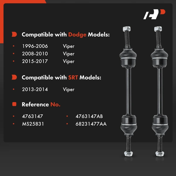 Stabilizer Sway Bar Link Front Side A-Premium APCA7897