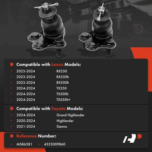 Ball Joint Kit Front Lower A-Premium APCA8873