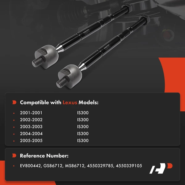 Tie Rod End Front Driver & Passenger Inner A-Premium APCA8879