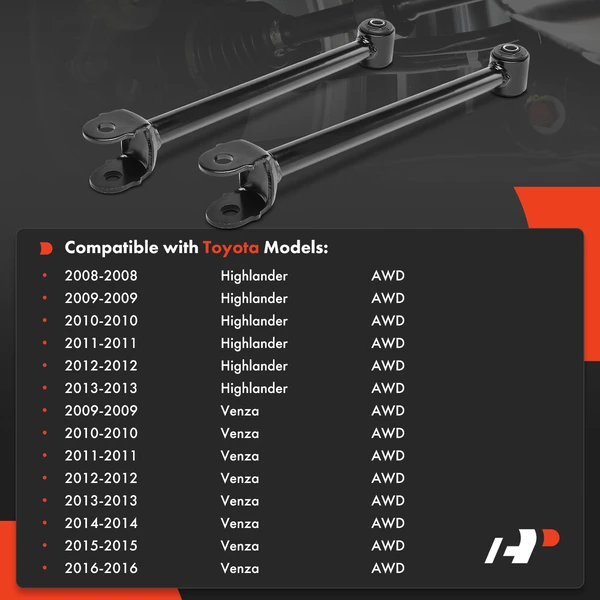 2-Pc Lateral Arm, Rear Driver & Passenger Forward A-Premium APCA8866