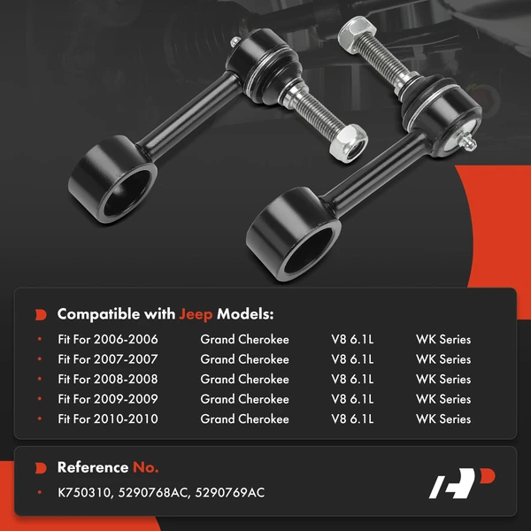 Sway Bar Link Rear Driver & Passenger A-Premium APCA7900