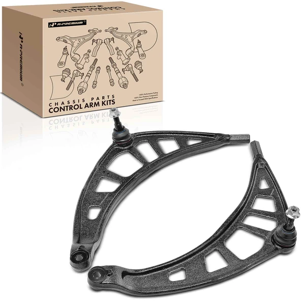 2013-2016 Mini Cooper Paceman 2-Pc Control Arm and Ball Joint Kit, Front Lower with Ball Joint A-Premium APCA5096