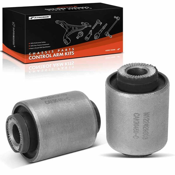 2-Pc Control Arm Bushing, Front Forward A-Premium APCA10019