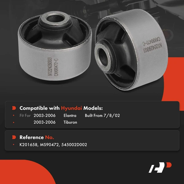 Control Arm Bushing Front Lower Rearward A-Premium APCA10020