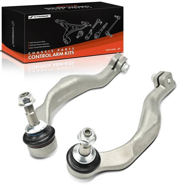 2014-2024 Mini Cooper 2-Pc Tie Rod Set, Front Driver & Passenger Outer A-Premium APCA9281