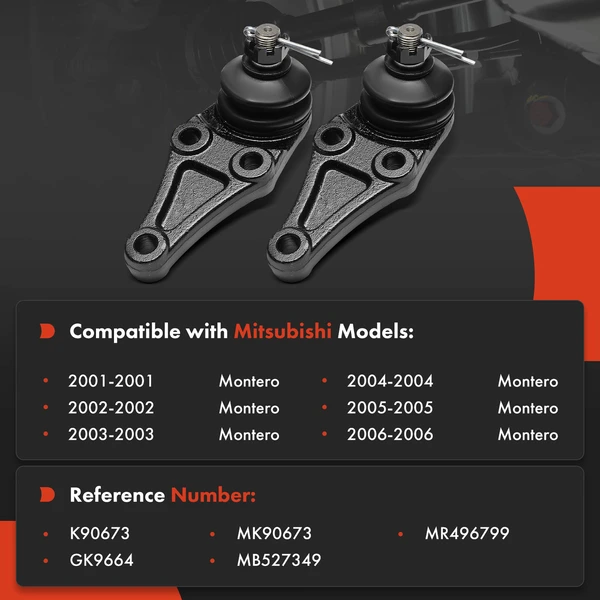 Suspension Ball Joint Kit Front Side A-Premium APCA8888