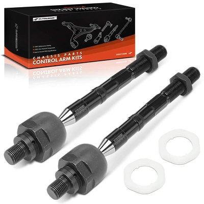 2 Pcs Front Inner Tie Rod End