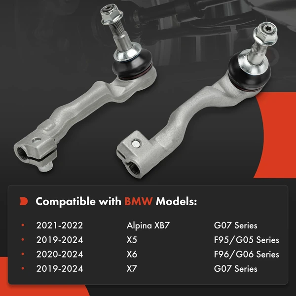 Tie Rod End Front Driver & Passenger Outer A-Premium APCA8076