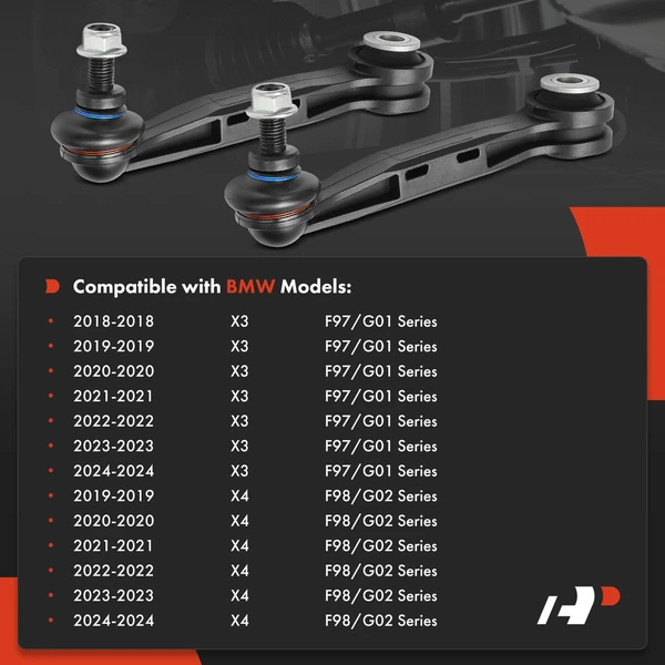 Stabilizer Sway Bar Link Rear Side A-Premium APCA7905