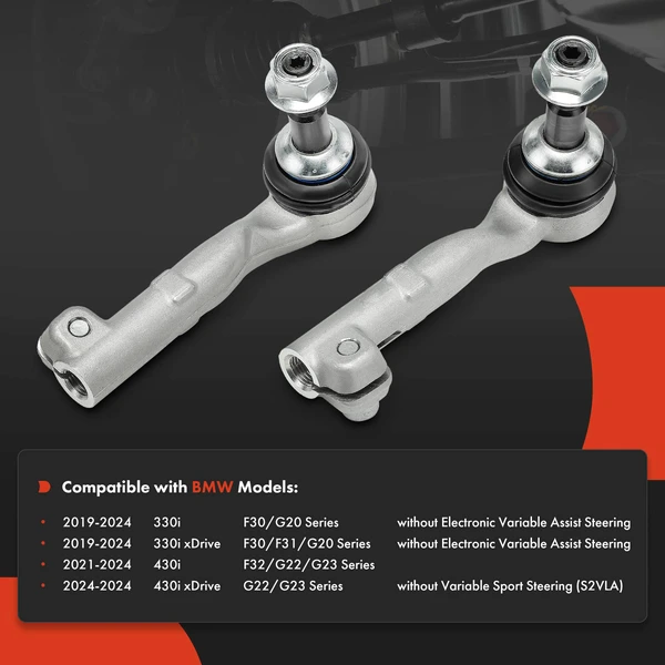 Tie Rod End Front Driver & Passenger Outer A-Premium APCA8069