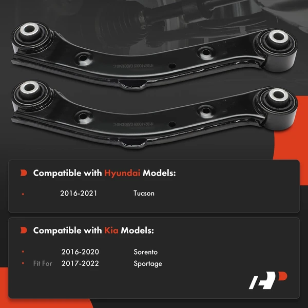 2-Pc Lateral Arm, Rear Driver & Passenger Upper A-Premium APCA8885
