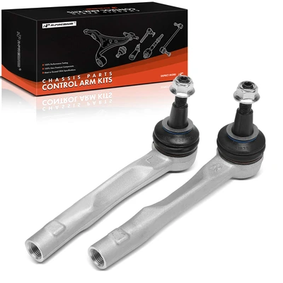 2 Pcs Front Outer Steering Tie Rod End
