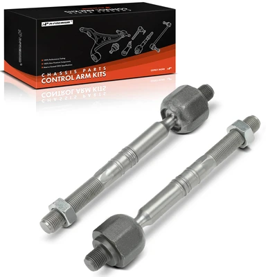 2 Pcs Front Driver & Passenger Inner Tie Rod End