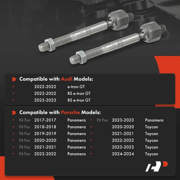 Tie Rod End Front Driver & Passenger Inner A-Premium APCA8071