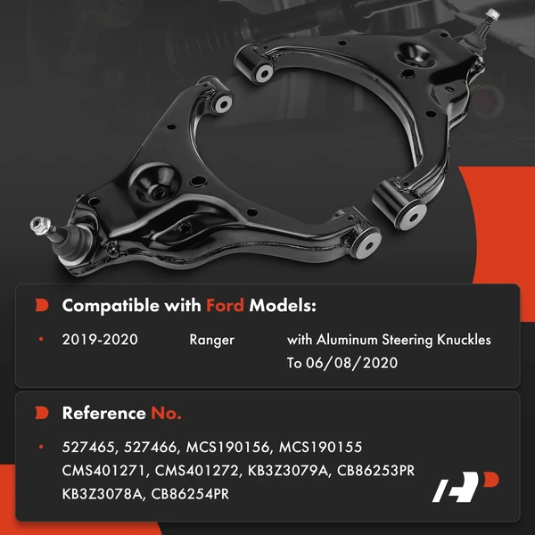 Control Arm Ball Joint Assembly Front Driver & Passenger Lower A-Premium APCA8463