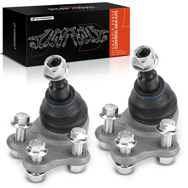 2 Pcs Front Lower Ball Joint for Land Rover LR2 2008-2015