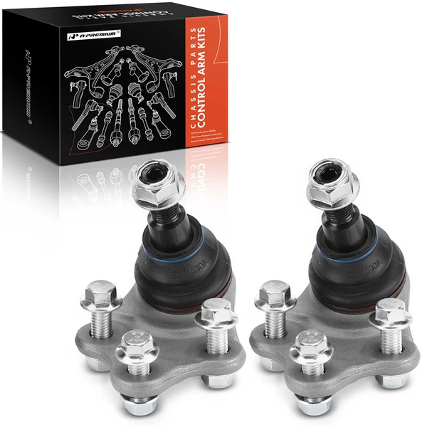 2 Pcs Front Lower Ball Joint for Land Rover LR2 2008-2015