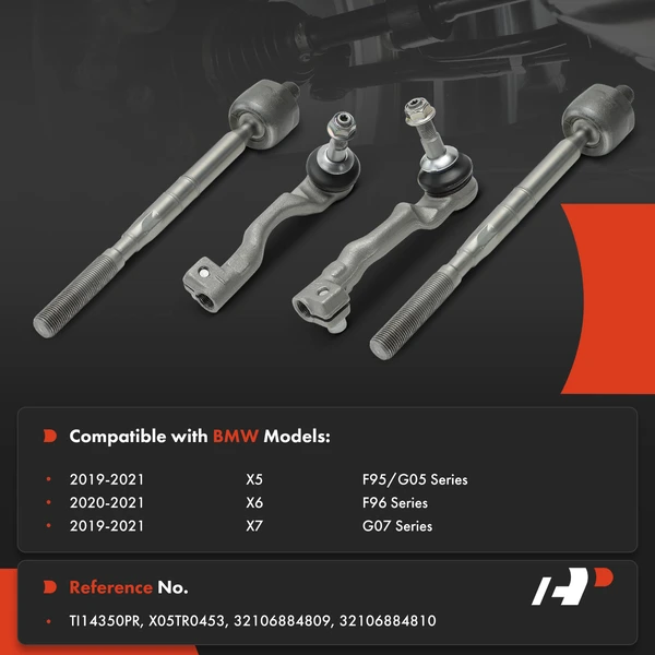 Tie Rod End Front Inner & Outer A-Premium APCA9274