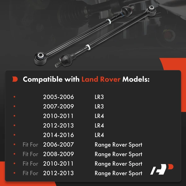 2-Pc Lateral Arm, Rear Side A-Premium APCA8465