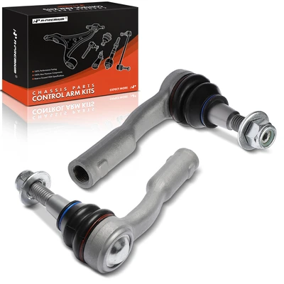 2 Pcs Front Outer Tie Rod End Kit