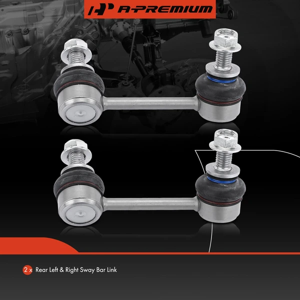 Sway Bar Link, Rear Side, A-Premium APCA5118