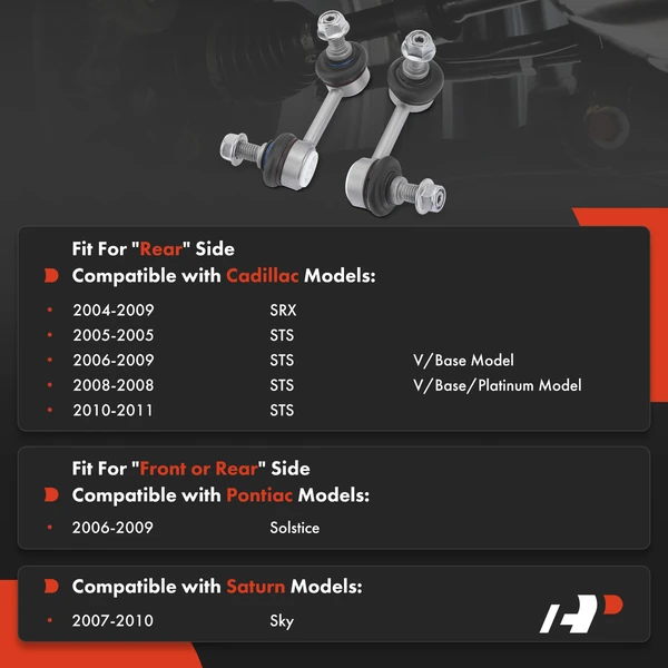 Sway Bar Link, Front or Rear, A-Premium APCA5119