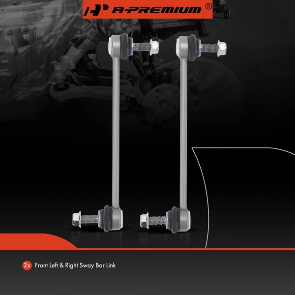 Sway Bar Link, Front Side, A-Premium APCA5120