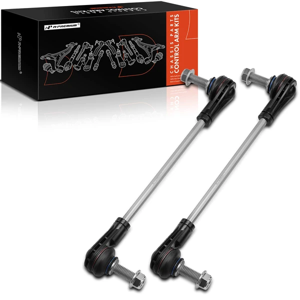 Sway Bar Link, Front Side, A-Premium APCA5121