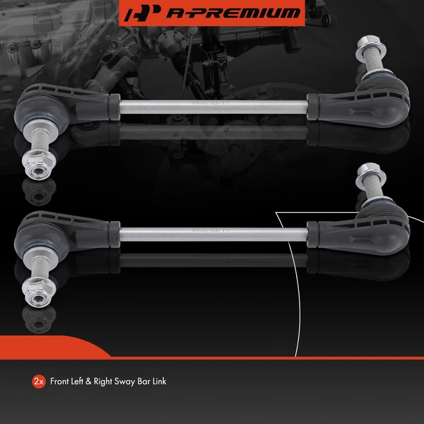 Sway Bar Link, Front Side, A-Premium APCA5125