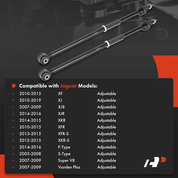 2-Pc Lateral Arm and Ball Joint Kit, Rear Side with Ball Joint A-Premium APCA8469