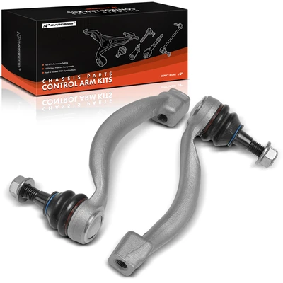 2 Pcs Front Driver & Passenger Outer Tie Rod End Kit