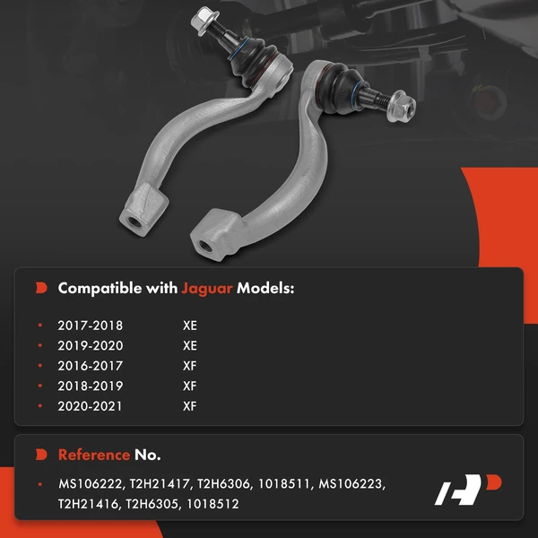Tie Rod End Front Driver & Passenger Outer A-Premium APCA8083
