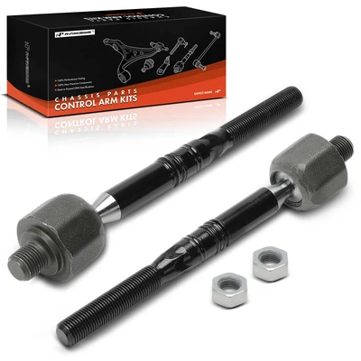 2 Pcs Front Driver & Passenger Inner Tie Rod End