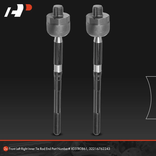 2 Pcs Front Inner Tie Rod End for BMW E90 F30 330Ci 330xi 335i xDrive 3.0L