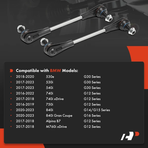 Sway Bar Link Front Side A-Premium APCA7907