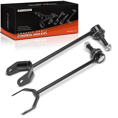 2 Pcs Rear Driver & Passenger Sway Bar Link
